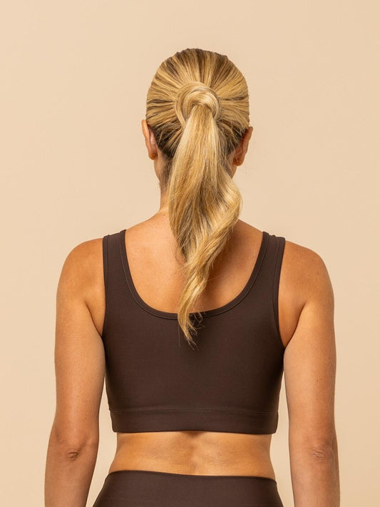 Brown Sports Top – Support & Comfort