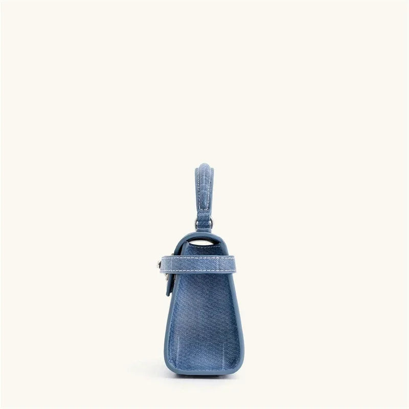 Elegant Denim Blue Tote
