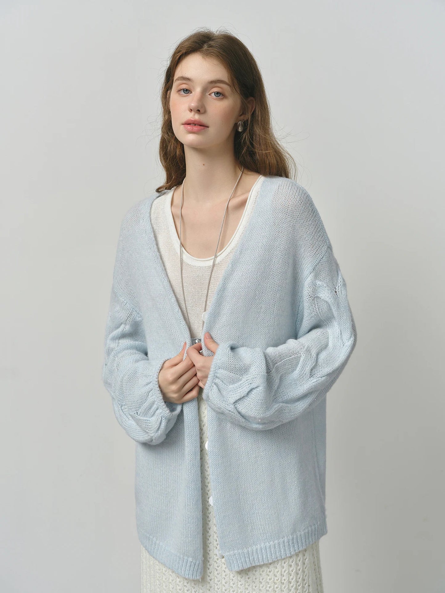 Cozy Alpaca Knit Cardigan