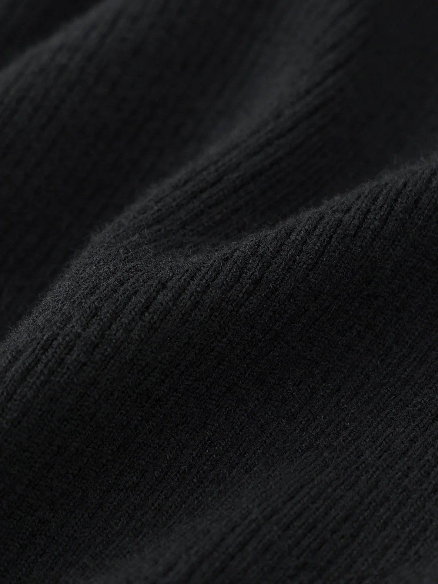 Elegant Black Knit Dress