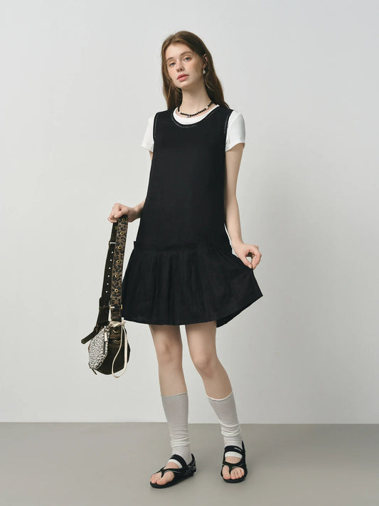 Elegant Linen Sleeveless Dress