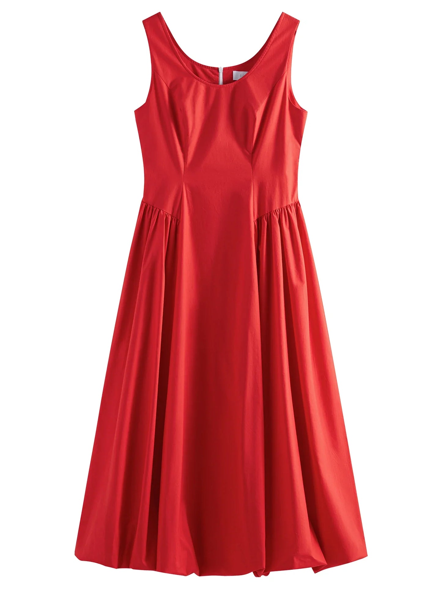 Chic Sleeveless Midi Dress