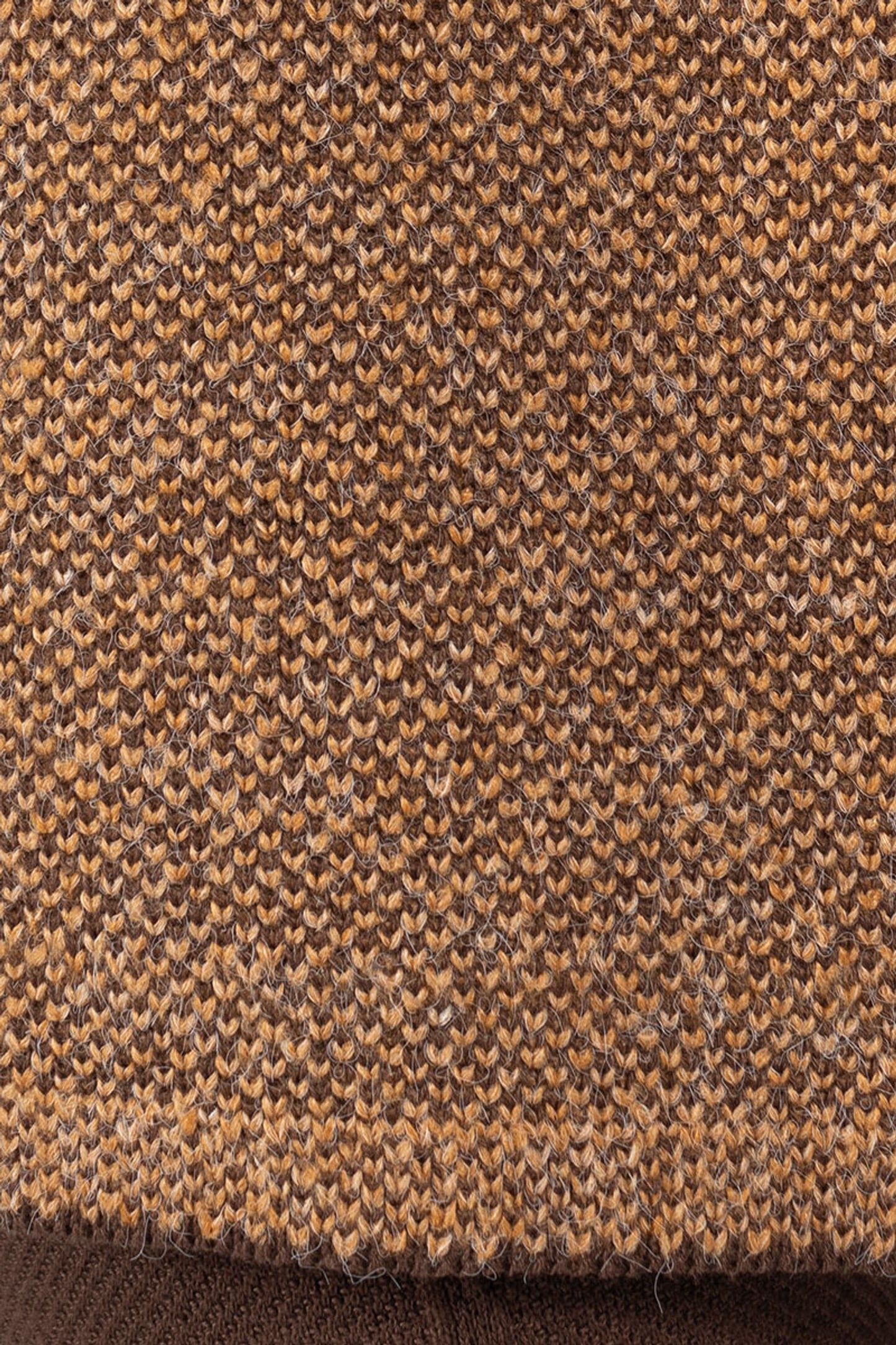 Women’s Reversible Knit Coat Brown – Elegant and Comfortable