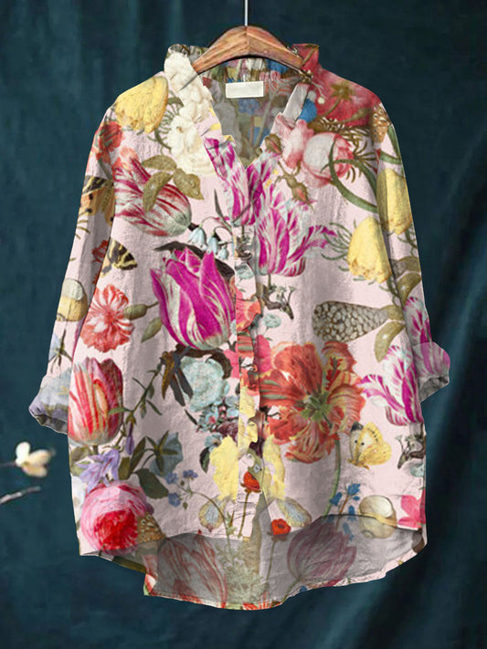 Zoey | Elegant Bloom Blouse
