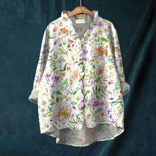 Raegan | Elegant Bloom Blouse
