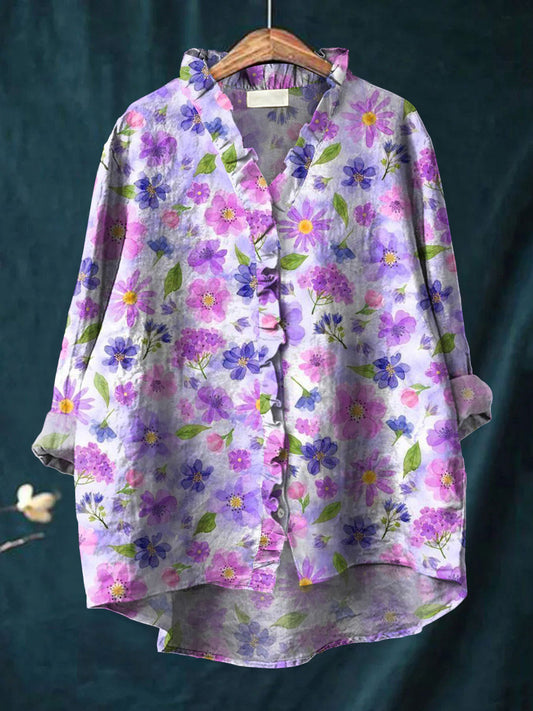 Penelope | Elegant Bloom Blouse
