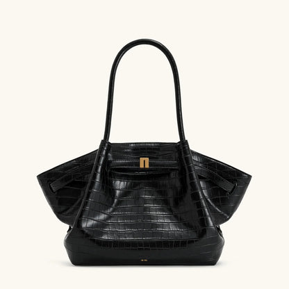 Elegant Suede Shoulder Bag