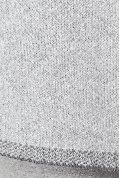 Women’s Reversible Knit Coat Grey – Elegant and Comfortable